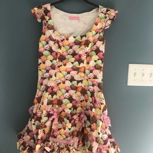 Ice cream scoop costume pinup dress sz 4